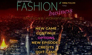 Download porn game Fashion Business: Monica’s Adventures – Episode 1 [DecentMonkey]